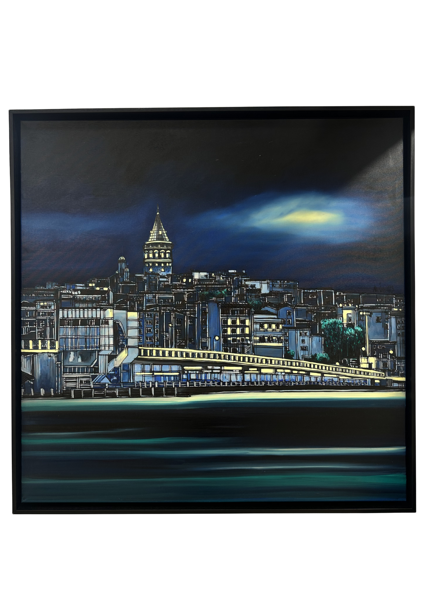 Alev Özas Oil Painting on Canvas